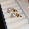 Bee Pearl Studs