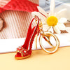 Red Peep-Toe-Heel