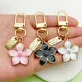 Rose, Sunflower and Blossom Charm Keychains in 44 Pictured Variations for Bags and Keys view 3