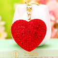 Crystal Heart and Chinese Fortune Charm Keychain Collection in Thirty Seven Designs view 2
