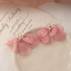 Pink Sheer Flowers