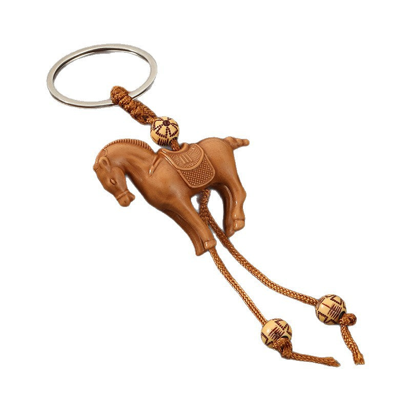 3D Elephant Resin Keychain Animal Bag Charm