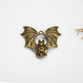 Vintage Alloy Bat Charm Pendant 48x40mm