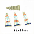 Colorful Nautical and Ocean Enamel Charms in Twenty Designs view 10