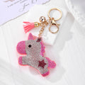 Rhinestone Animal Football Keychains Tassel 9 Styles view 3