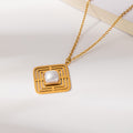 Pearl Look Fan Square And Three Petal Jewelry Variants view 8