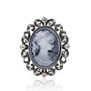 Blue Woman Portrait