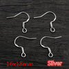 Silver 16x18mm