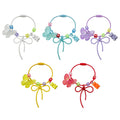 Butterfly Bow Gummy Bear Charm Cable Keychain with Letter Beads view 5