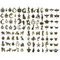 Matte Gold-Tone Butterfly and Dragonfly Metal Charms with 15 Listed Options view 10