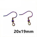 Stainless Steel Earring Hooks and Hoops in Twelve Styles view 6