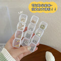 Clear Compartment Jewelry Storage Boxes in Two Sizes view 2