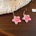 Gold Enamel Flower Necklace Bracelet And Earring Pieces view 8