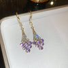 Purple Floral Hooks