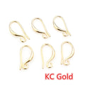 Teardrop Loop Metal Earring Hook Findings in Five Finishes view 9