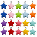 Clear Heart and Star Glossy Charms with 29 Listed Options view 7