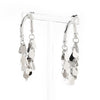 Silver Disc Hoops