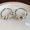 Silver Hoops