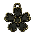Gold-Tone Sunflower Metal Charms with 25 Listed Options view 7