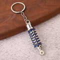 Shock Absorber Keychain With Colored Coil Spring, 6 Styles view 4