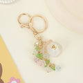 Fruit Jar Flower Tassel Keychain Acrylic Bag Charm view 9