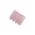 Glossy Enamel Openwork Oval Snap Hair Clips 4-Pack Black view 5