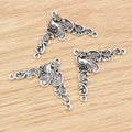Floral Three-Loop Connectors In 2 Styles For Jewelry Making view 7