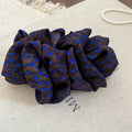 Leopard Print Fabric Petal Claw Hair Clip 5 Styles view 10