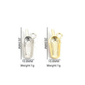 Enamel-Look Silver Gold Heart Alloy Charms in 14 Styles view 5
