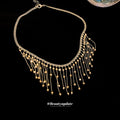 Metal Fringe Bead Necklace Lace Mesh Bracelet Three Styles view 4