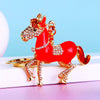 Festive-Red Thoroughbred