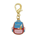 Hello School Backpack Enamel Charm Keychain Two Colors view 6