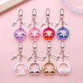 Headphone Charm Keychains Featuring Pink Headphone Across 25 Pictured Variations view 4