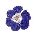 Peony Crystal Enamel Two Designs Metal Brooch Pin for Jackets and Lapels view 6