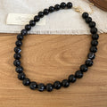 Acrylic Marbled Bead Necklace Bracelet 13 Color Styles Mix view 7