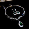 Green Teardrop Set