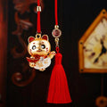 Mixed Lucky Cat and Golden Monkey Car Hangers in Four Pictured Constructions view 1