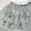 Jade-Tone Gourd Butterfly Phone Charms Black Strap 14 Styles view 1