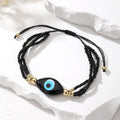 Multistrand Seed Bead Oval Evil Eye Bracelets in Seven Styles view 6
