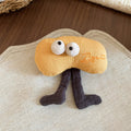 Plush Fabric Cartoon Character Face Brooch Pins 2 Styles view 6