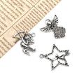 Antique Silver Angel and Cupid Metal Charms with 19 Listed Options view 2
