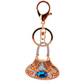 Rhinestone Handbag Keychain With Lobster Clasp, 4 Colors view 5