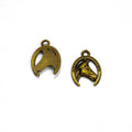 Vintage Horse Head Arch Alloy Charm Pendant 20x15mm