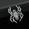 Alloy Spider and Spider Web Charm Pendants Two Sizes Three Finishes view 6