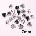 Stainless Steel Fold Over Crimp Ends in Seven Shapes view 7