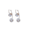 Cherry Drop Gold Tone Hook Earrings in Three Colors view 5
