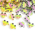 Colorful Car Shaped Enamel Spacer Beads in Four Styles view 5