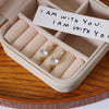 Gold Clear Hearts