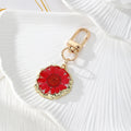 Round Birth-Flower Pressed Botanical Lobster-Clasp Charms in Nineteen Designs view 9