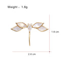Gold Tone Silver Tone Dragonfly Five Designs Metal Brooch Pin view 6